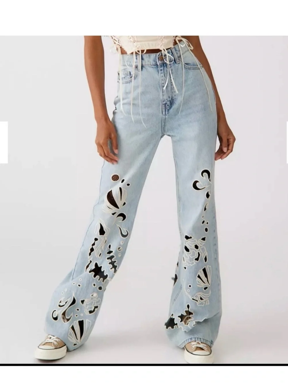 BDG urban outfitters jeans with cut outs